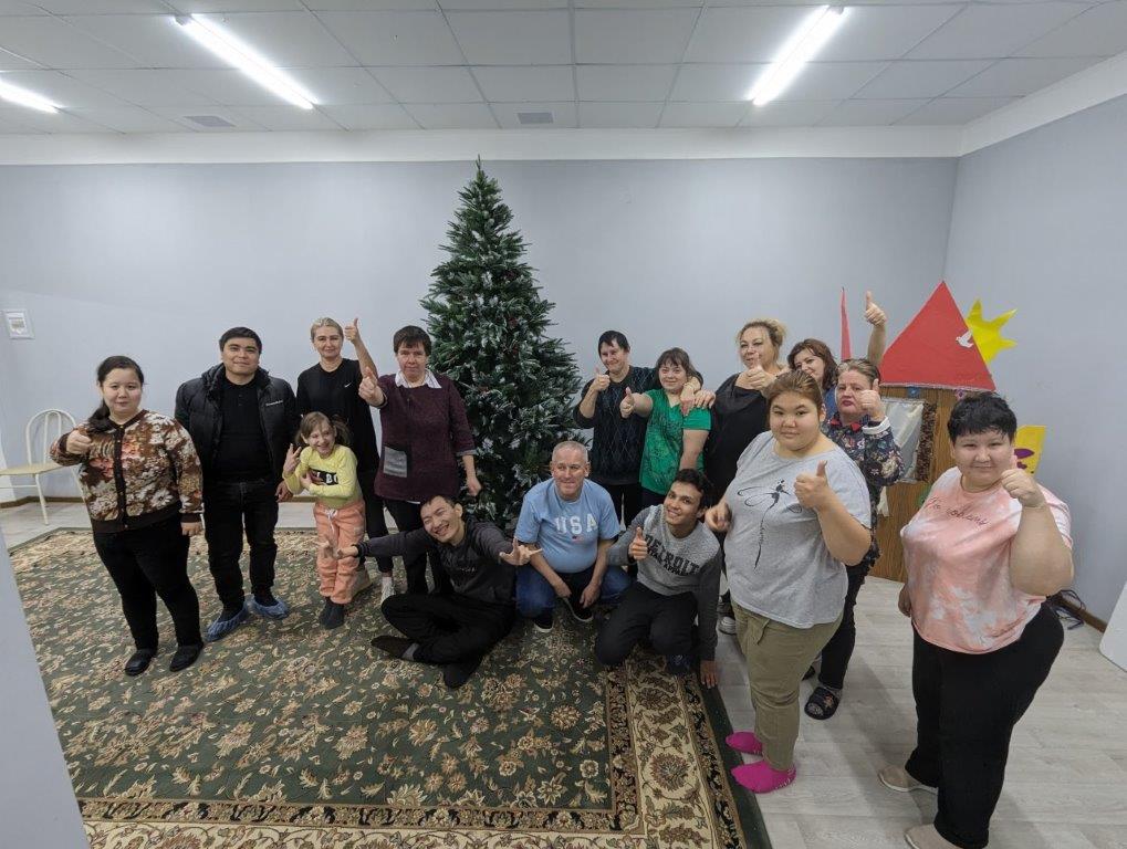 You are currently viewing On the eve of the New Year 2024, the staff of SSAP LLP (a subsidiary of Samruk-Kazyna Ondeu LLP) provided charitable assistance for people with disabilities